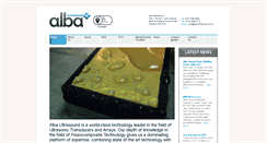 Desktop Screenshot of albaultrasound.co.uk